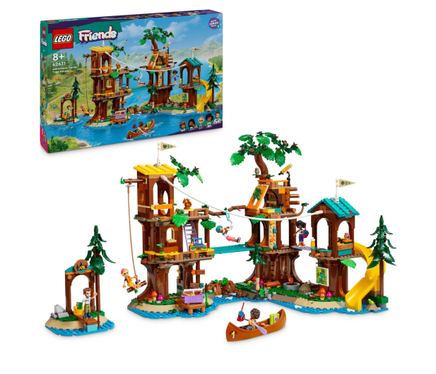 LEGO Friends 42631 Domek na drzewie na obozie kempingowym - 1248822 - zdjęcie 2
